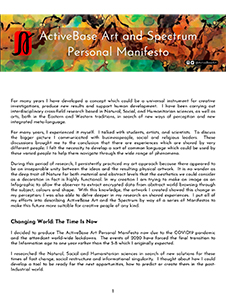 ActiveBase Art and Spectrum Personal Manifesto download PDF